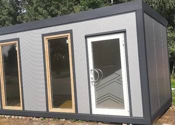 Domek mobilny 7x3   pir   konstrukcja stalowa.