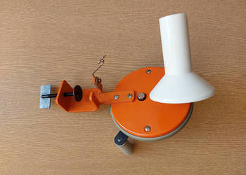 Kołowrotek nawijacz przędzy dziewiarskiej