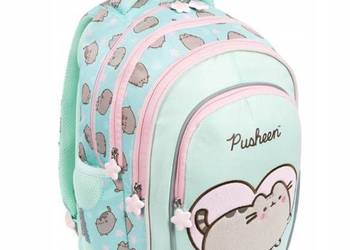 Plecak 4-komorowy Pusheen mint STRIGHT BPL-58