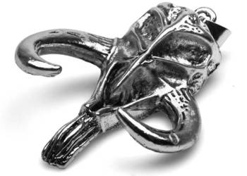 Mythosaur Skull | 7 cm | Metal | Zawieszka Brelok | Star Wars Mandalorian