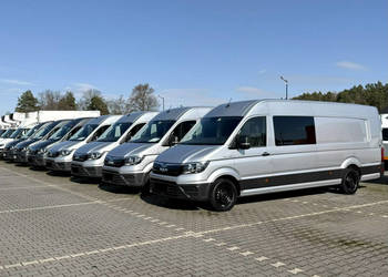 Man TGE 3.180 Doka 7-OSÓB Brygadówka EXTRA LONG L5H3 Nowy 2024 Crafter