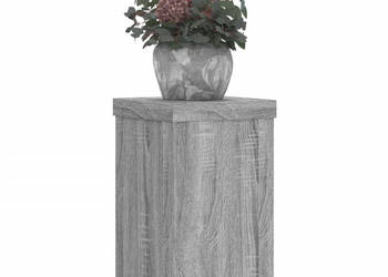 Podstawki pod doniczki 2 szt. szary dąb sonoma 10x10x18 cm WM-852884