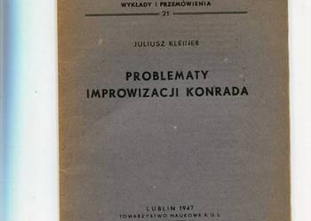 Problematy improwizacji Konrada -Juliusz Kleiner