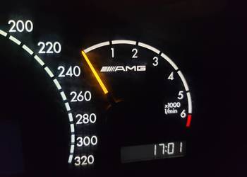 Licznik AMG S55 mercedes w220 360 PS..Europa Licznik AMG S55 mercedes w220 360 PS..Europa