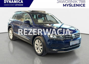 Volkswagen Tiguan VAT 23% Highline 2.0TSI 190KM DSG 4x4 2019/20 r., Salon …