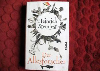 Der Allesforscher - Heinrich Steinfest - książka niemiecka (2014)
