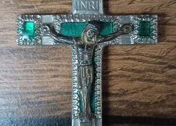 Krzyż krucyfix św Benedykta Rzym Roma Stary