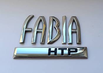 Napis emblemat Skoda Fabia I 04-08r