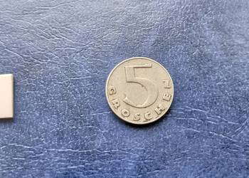 Stare monety 5 groszy 1932 Austria