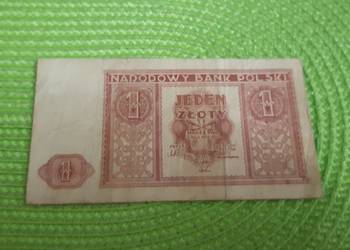 banknot polski  1 złoty z 194r