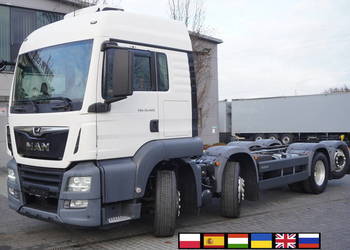 MAN TGS 35.420 8x2 / Rama 6,4 m / 3 osie skrętne_240342