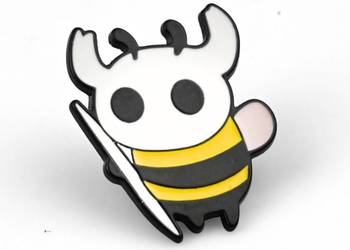 Bee Knight | 4 cm | Metal | Przypinka | Hollow Knight