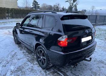 BMW X3 X3 3.0D 2006r Automat M-Pakiet Czarna Zadbana!