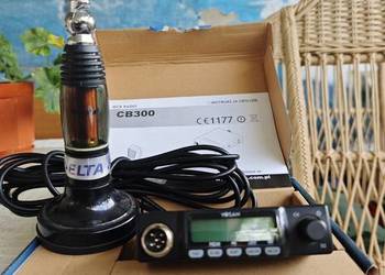 PO WYSTAWOWY KOMPLET CB Radio YOSAN CB-300 z anteną SONAR DELTA SIMPLE 875N