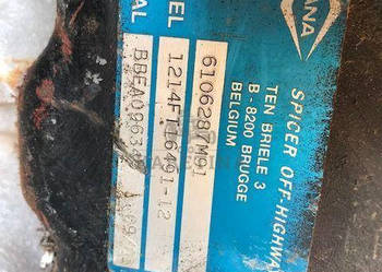 Spicer 1214FT16000 - Fiat-Kobelco CASE