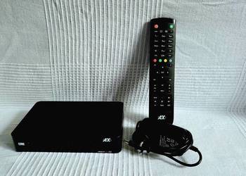 Odbiornik/tuner AX 4KBOX HD60 S2X + Pilot + Zasilacz