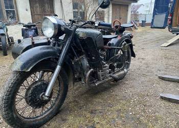 MW -750 zarejestrowany w Polsce, białe tablice / m72, k750, dniepr ural