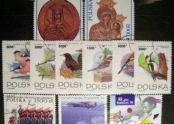 K ZNACZKI POLSKIE rok 1993 - III kwartał kasowany