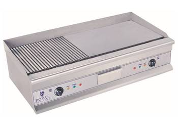 Elektryczna płyta  grillowa 100cm ryflowana/gładka