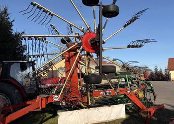 Zgrabiarka 2 karuzelowa Fella TS 781 Hydro 7,8m do środka Claas Kuhn