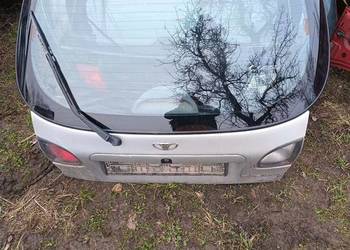 Klapa bagażnika szyba tylna Daewoo Lanos hatchback srebrna
