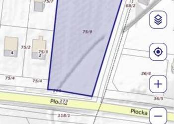 Działka z przeznaczeniem na zabudowę mieszkaniowa lub usługową