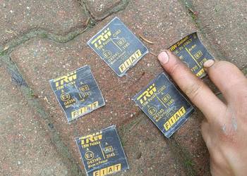 FIAT 126p honologacja / naszywki / pasy / pas / taśmy / metki / napinacze