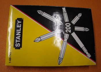 Zestaw końcówek 1/4 cala STANLEY 200 PC Ref. 1-68-741