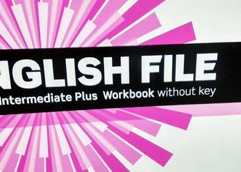 English file intermediate workbook używane outlet angielski