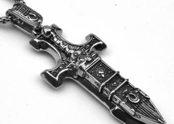 Ultramarine Relic Sword | 8 cm | Metal | Brelok | Warhammer 40k