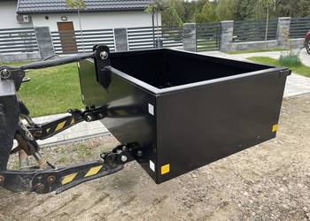 Skrzynia transportowa do traktora malowana proszkowo 1,5m
