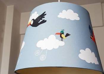 Lampa wisząca do pokoju dziecięcego.