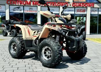 QUAD ASIX FOURCRAFT 125CC PIASKOWO-CZERWONY!!
