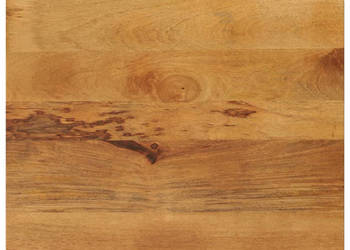 Blat stołu 70x50x25 cm prostokątny lite drewno mango WM-371588