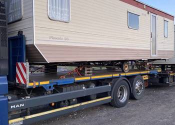 Domek holenderski angielski przyczepa kempingowa carawan