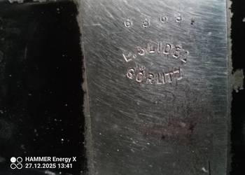 Stara maszyna do szycia Naumann, Gorlitz