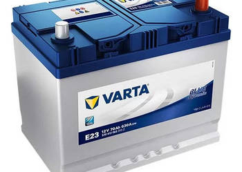 Akumulator 70Ah 630A EN VARTA Blue Dynamic E23 P+ Japan TCZEW 532-474-159