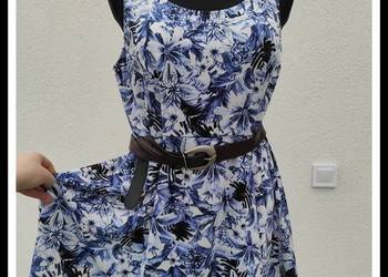 H&M sukienka wiosna lato 42 XL krzyżujące się pasy na plecach