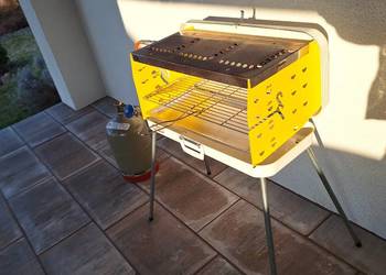 Grill gazowy CRAMER walizkowy bezdymny kamper przyczepka jacht