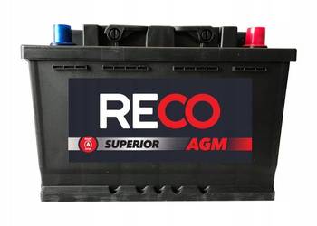 Akumulator RECO RA57076 AGM 12V 70Ah 760A Start&Stop