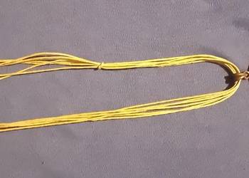 Secesyjny wisiorek - mosiądz i emalia, początek XX w.