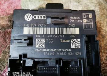 Moduł drzwi Audi A8 D3 Dociągi 4H0 959 792 E Moduł drzwi Audi A8 D3 Dociągi 4H0 959 792 E