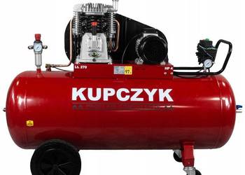 Kompresor Sprężarka 270 Litrów KK 590/270 5,5 HP Kupczyk