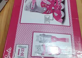 Wrotki Stamp barbie różowy r. 30-33