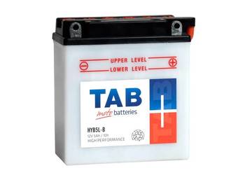 Akumulator motocyklowy 12V 5Ah 55A P+ TAB YB5L-B (HYB5L-B)