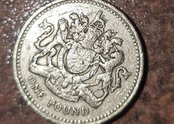 Moneta One Pound 1983 decus et tutamen