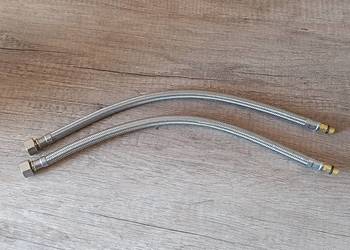 Nowe Wężyki do baterii Ferro 40 cm GW 3/8" x M10 Rzeszów