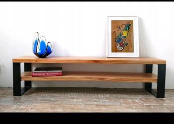 Szafka konsola RTV loft Dąb Dębowa konstrukcja mal. PROSZKOWO