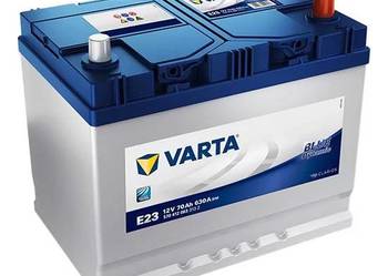 Akumulator 70Ah 630A EN VARTA Blue Dynamic E23 P+ Japan