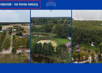 Działka z własnym stawem przy jeziorze Sumin